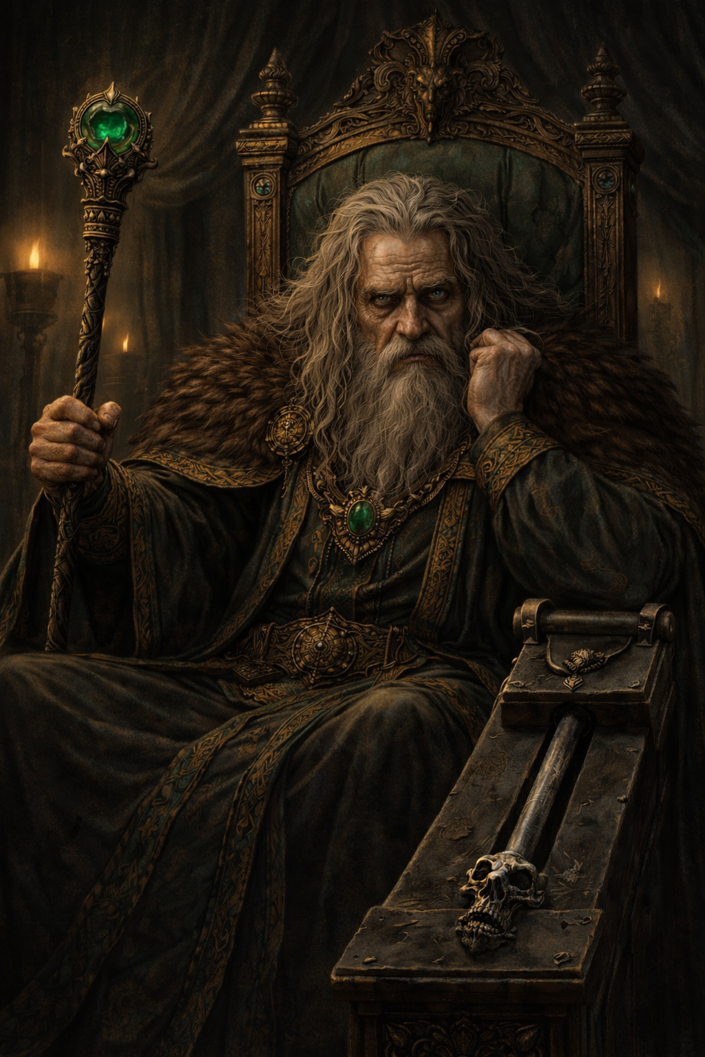 This is an image of King Francas of Neven.