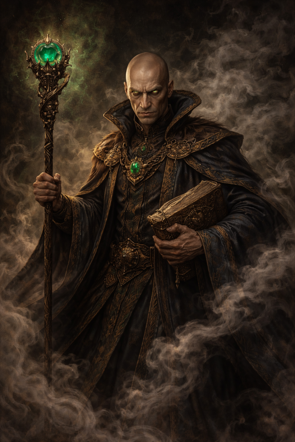 This is an image of Uplin, Neven's wizard.