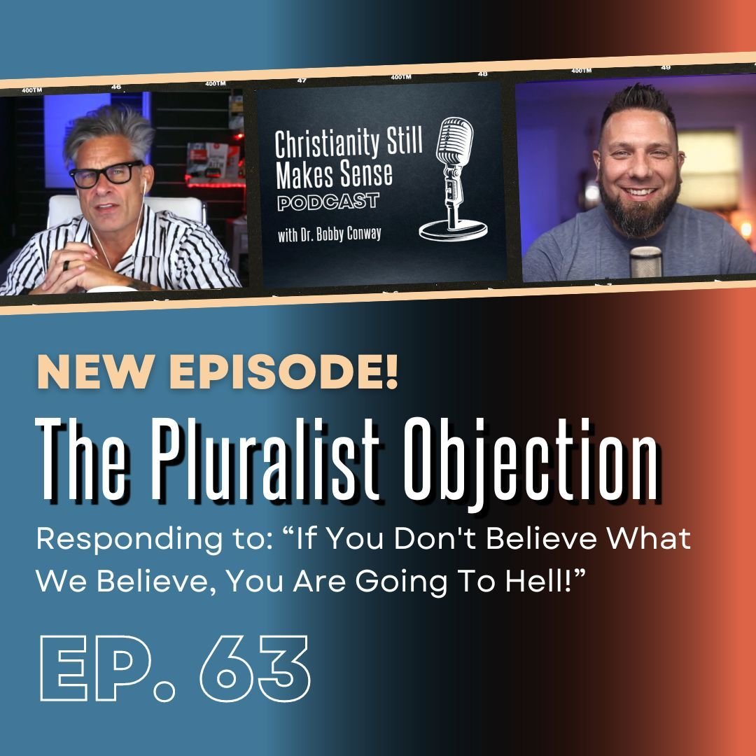 NEW EPISODE IS LIVE!
In this episode of 'Christianity Still Makes Sense' Tim and Bobby dive into the pluralist objection to Christianity that many people struggle with. Though this objection certainly isn't new, it is hardly surprising that it has be