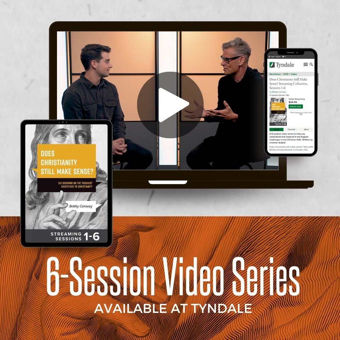 I am so excited to announce this brand new 6-session video series that goes deeper into the topics covered in my book, 'Does Christianity Still Make Sense?&quot;. What's even more special about this series is that I got to record it with my son, @Daw