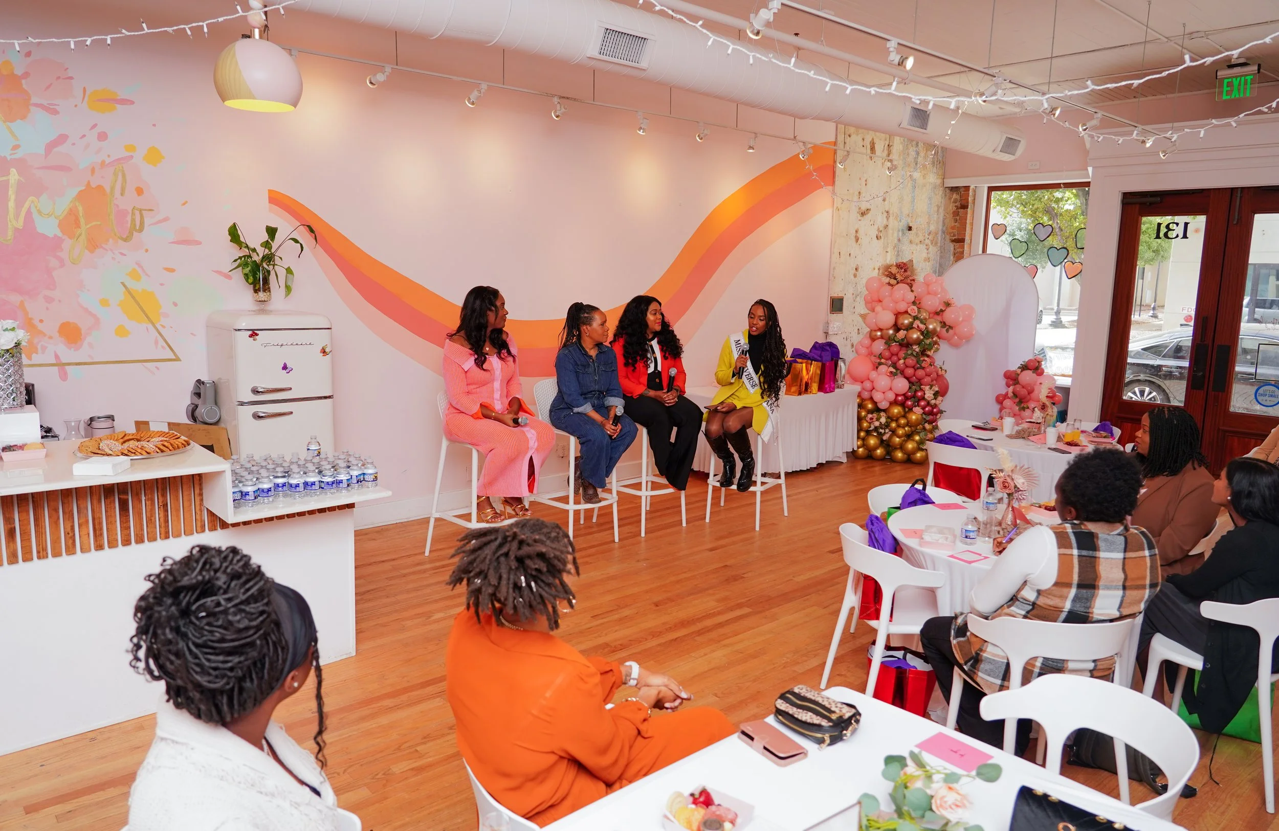 black women public speaking panel