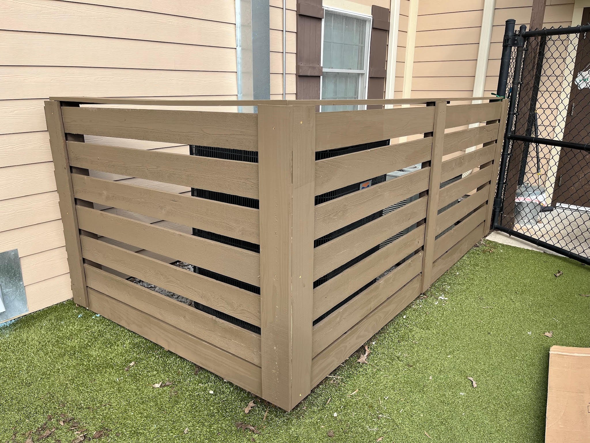 Custom AC Unit Cages