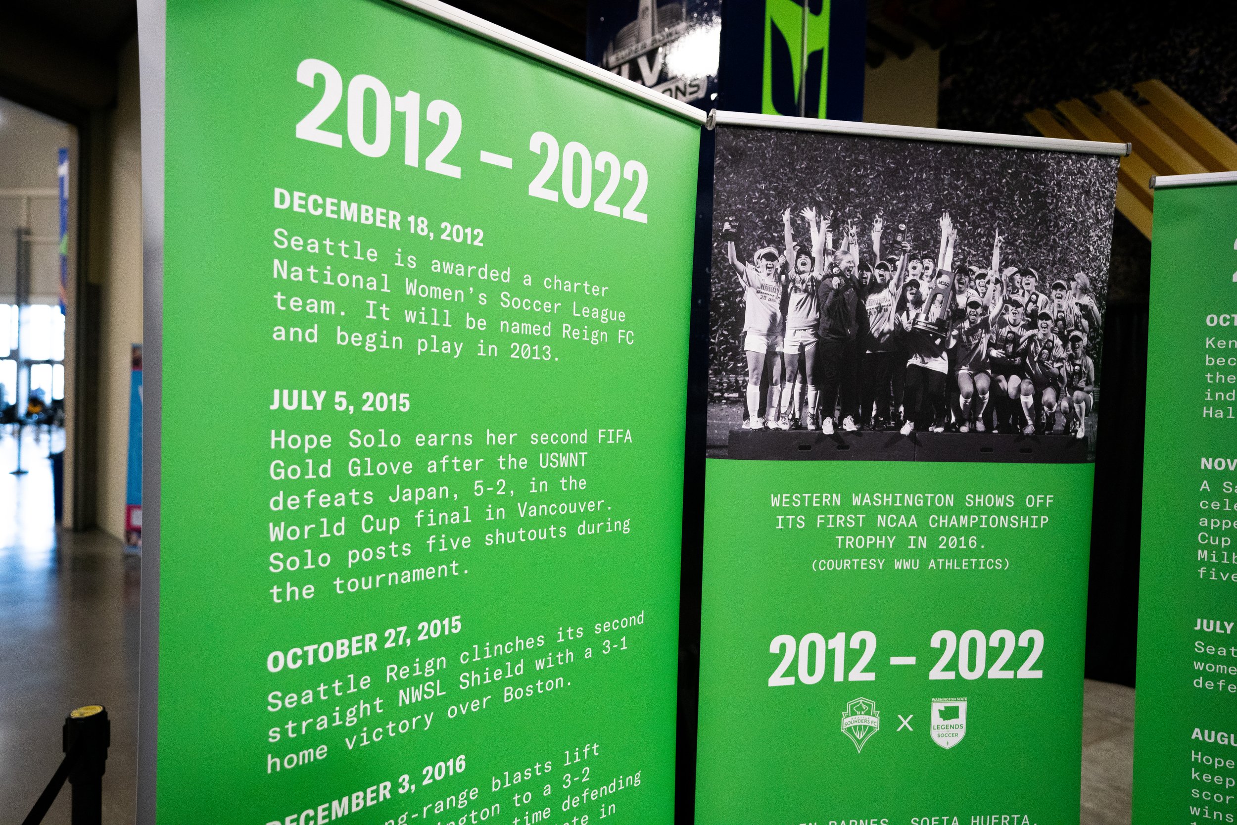 Partners: Sounders & WA Legends