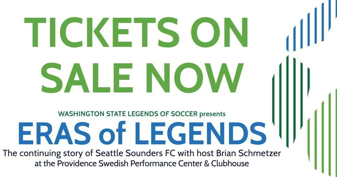 Have you heard the story about the onetime Sounder who ... ? Or the game when ... ? Or maybe the road trip to ... ? On Nov. 18 Sounders coach Brian Schmetzer will guide us through the first five decades of Sounders history. A limited number of seats 