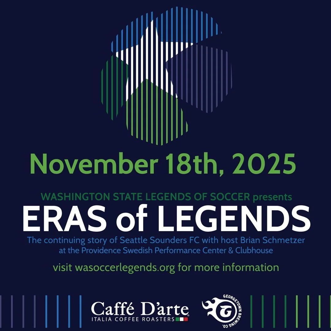 Remember when you said, 'Oh, Nov. 18th's a long ways away; I'll get around to it?' Well, time's up. Tomorrow night Sounders players &amp; coaches from five decades will tell the untold Sounders story. Never to be repeated. It's FOMO time.