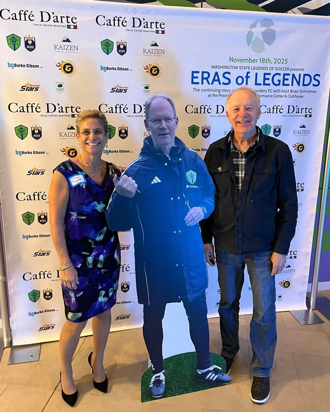 On behalf of our board, VP/Event Chair Gina Segadelli, Exec Dir Frank MacDonald and our most excellent host Brian Schmetzer would like to heartily thank everyone &ndash; sponsors, volunteers, partners, speakers, audience and donors &ndash; who made E