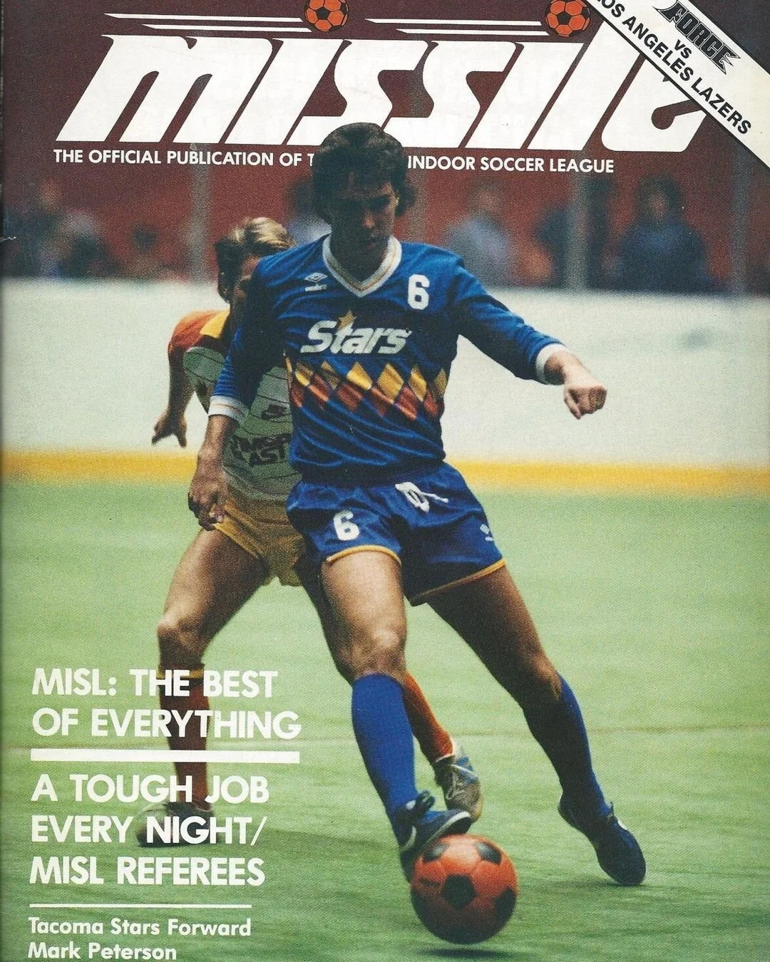 Combing MISL and MASL eras, the Tacoma Stars begin their 21st season of indoor play this weekend, hosting the Baltimore Blast on Saturday (6p) &amp; Sunday (5p) at Kent's accesso ShoWare Center. Our image dates to that very first season (1983-84) whe