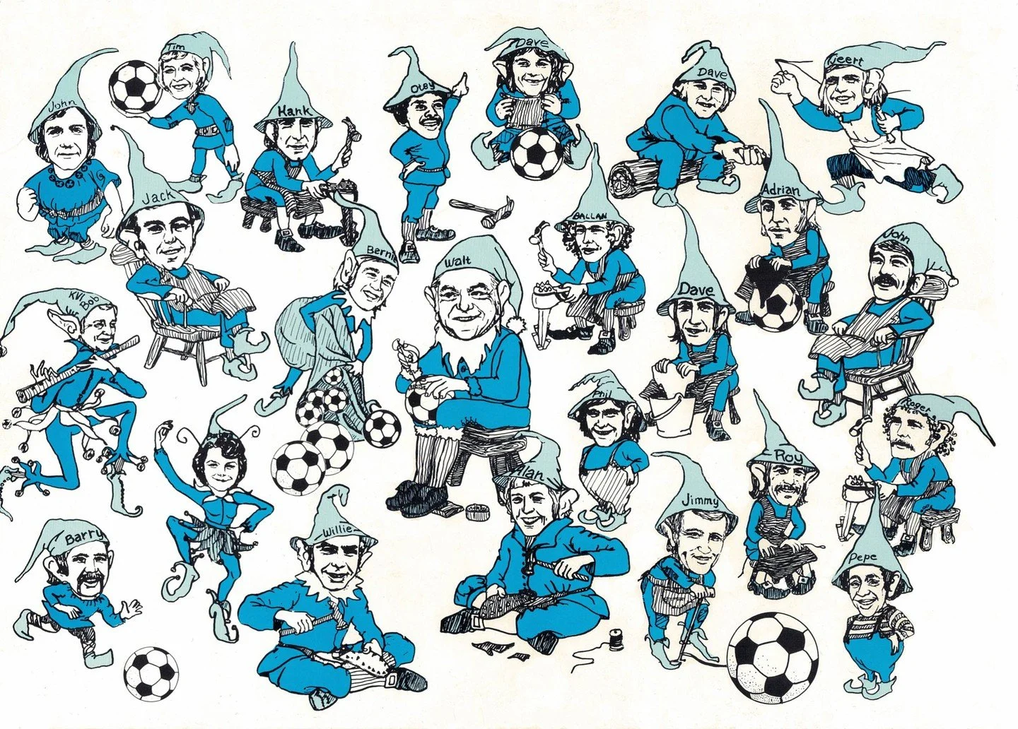 If it's the holidays, then we are compelled to again share that first festive card sent by the Sounders in December of 1974. Enjoy these days, be in good health and share your blessings with others. #TBT