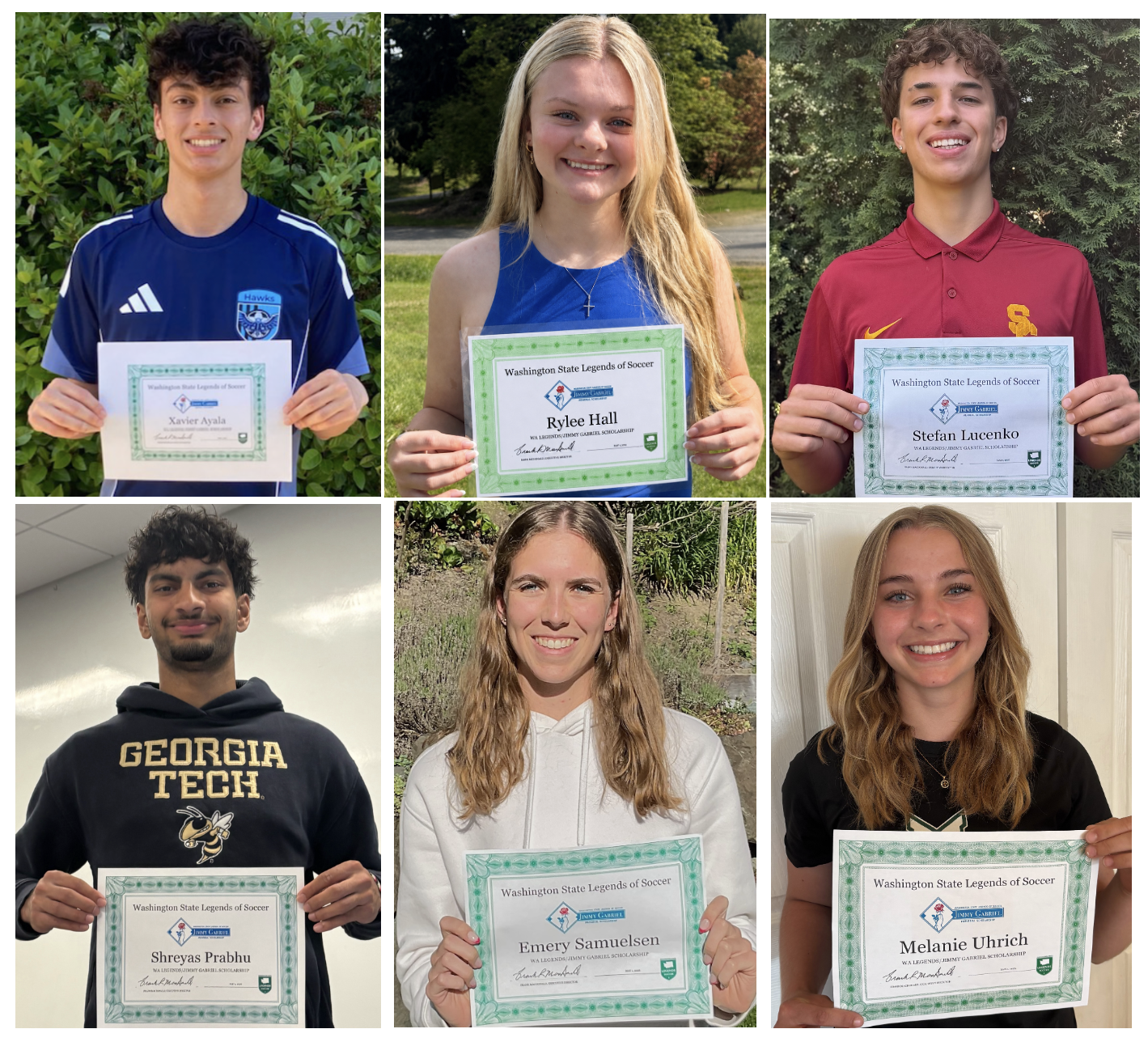 2026 Jimmy Gabriel Memorial Scholarship Class Announced
