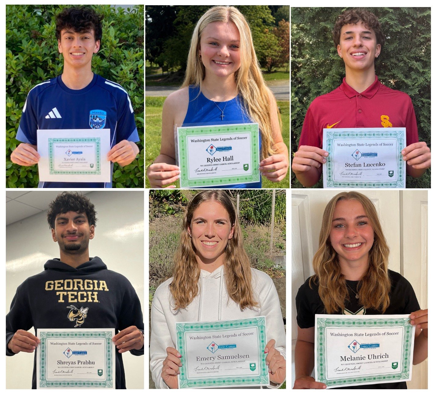 Congratulations to our 2026/26 class of six recipients for the Jimmy Gabriel Memorial Scholarship. They bring the number of WA Legends scholarship recipients to 38 since 2019. For more about this class, see our website.