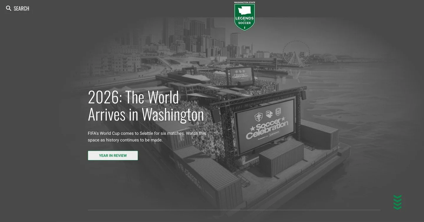 Beginning June 1 and continuing throughout July, we will be regularly updating our online museum with the history being made in the great state of soccer/football/f&uacute;tbol &ndash; Washington. Come see what's happened in the first five months of 