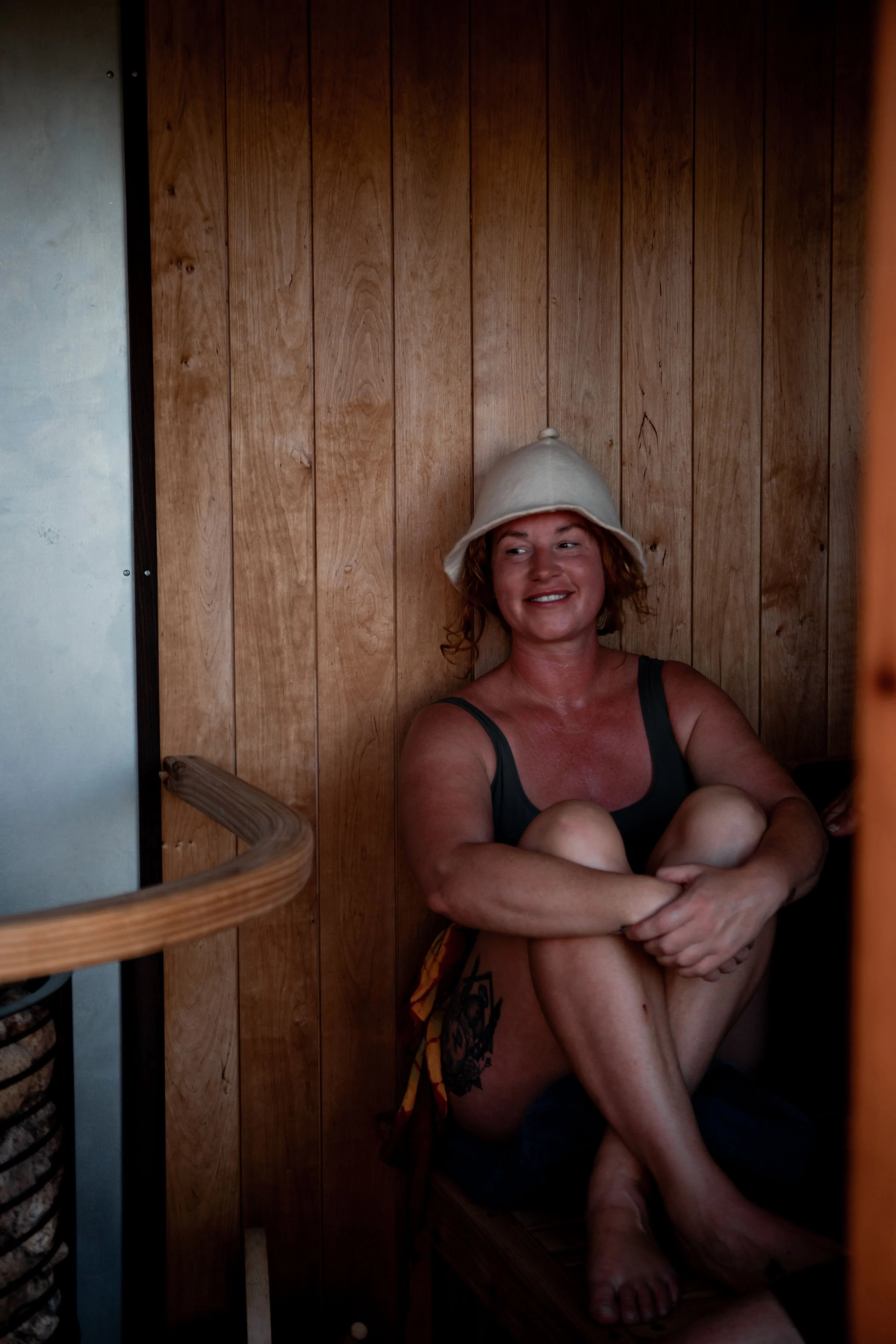 Finding Steadiness Through Sauna After Postnatal Depression