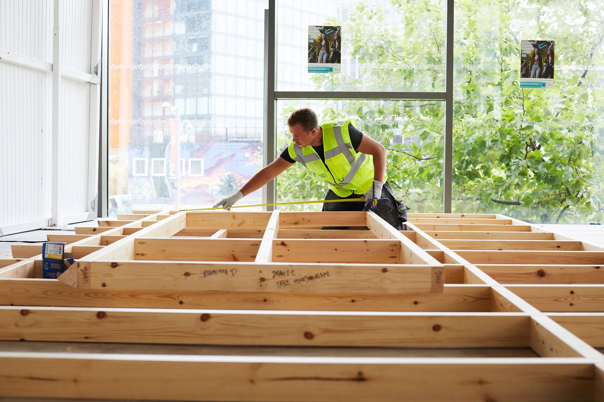 Commercial Interior Construction Case Study Photography