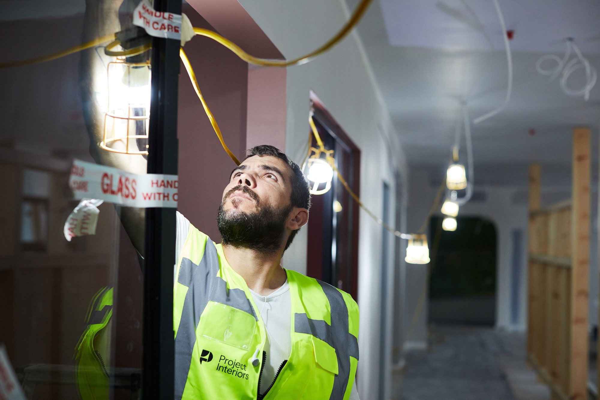Commercial Interior Construction Case Study Photography