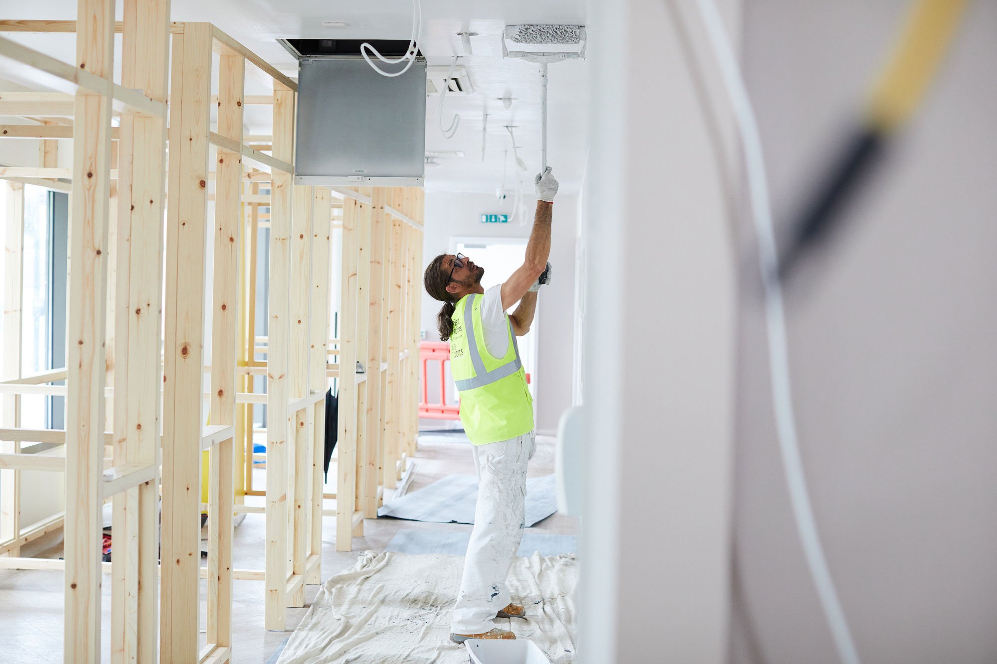 Commercial Interior Construction Case Study Photography