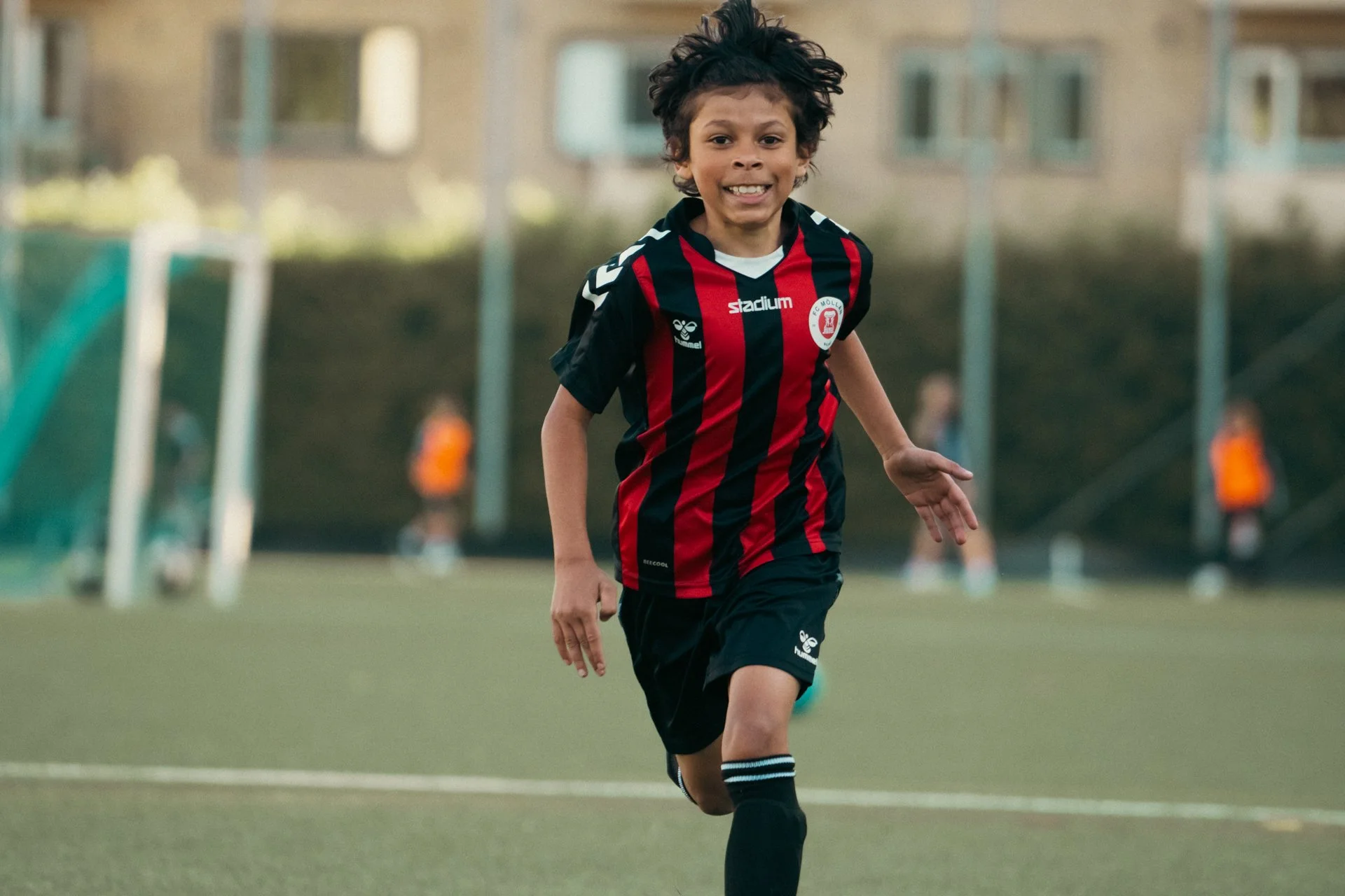 Football at Sorgenfri IP, Malmö.