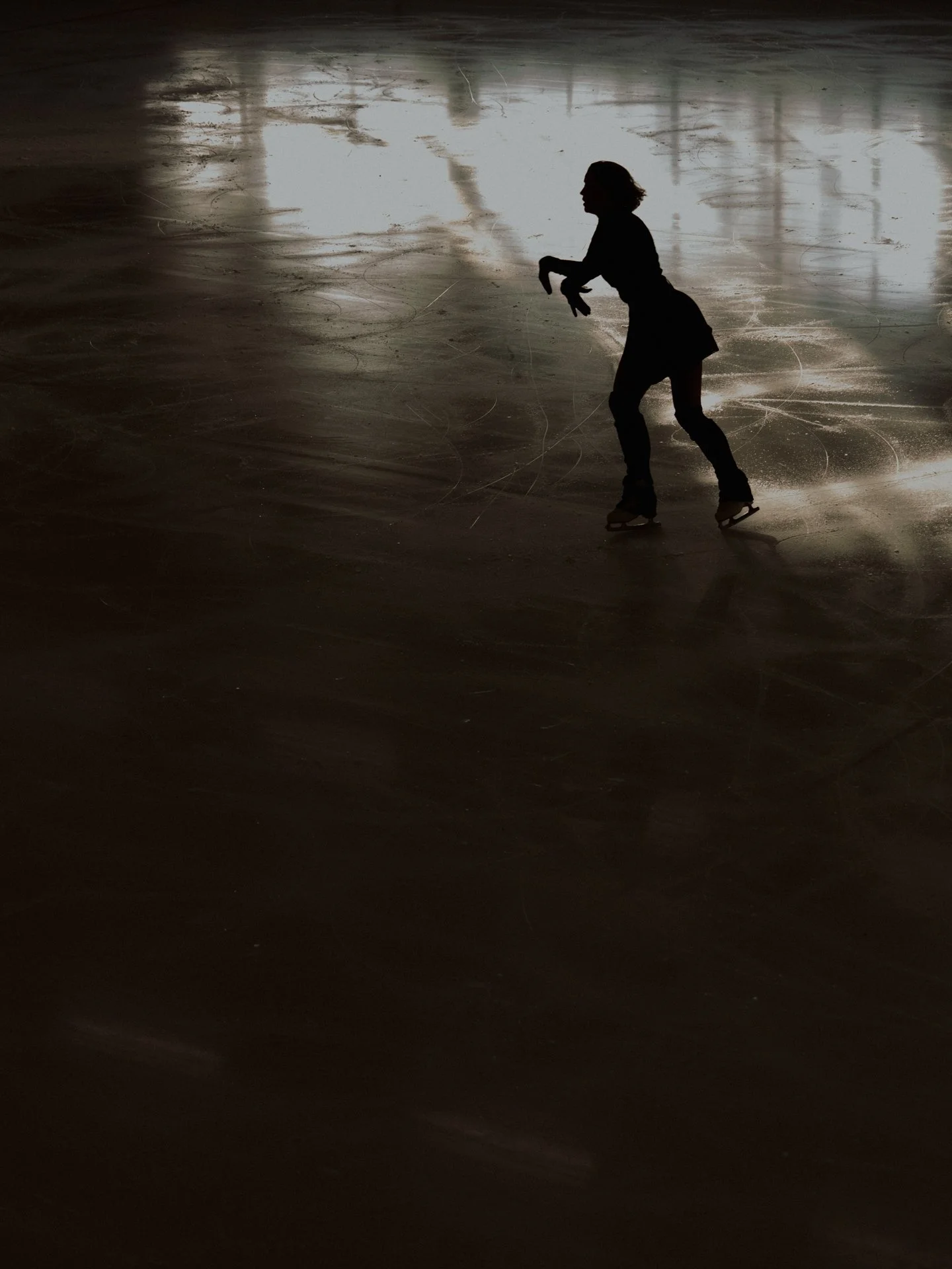 Figure skating at Kockum Fritid, Malmö.