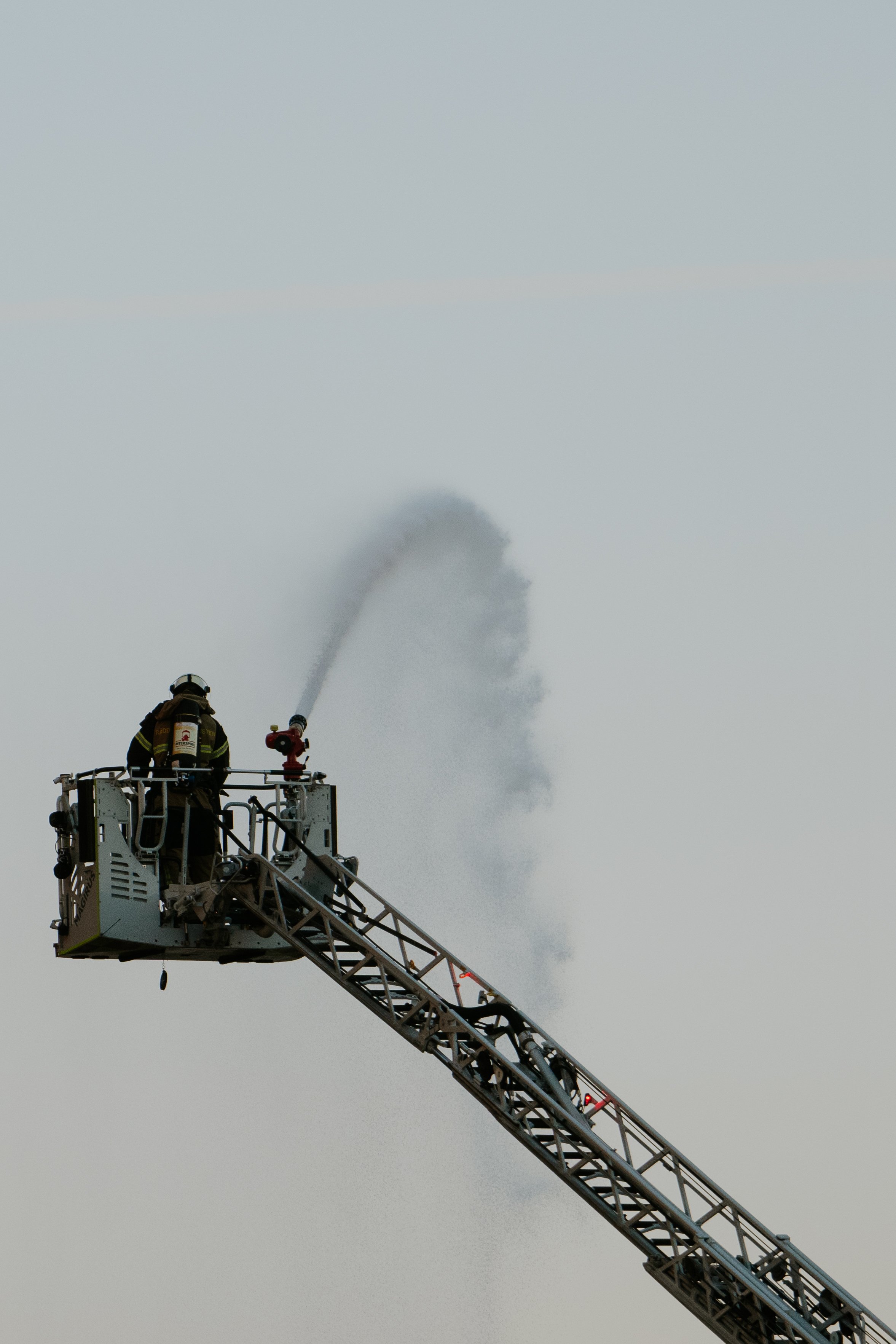 Fire at Sallerupsvägen, Malmö.