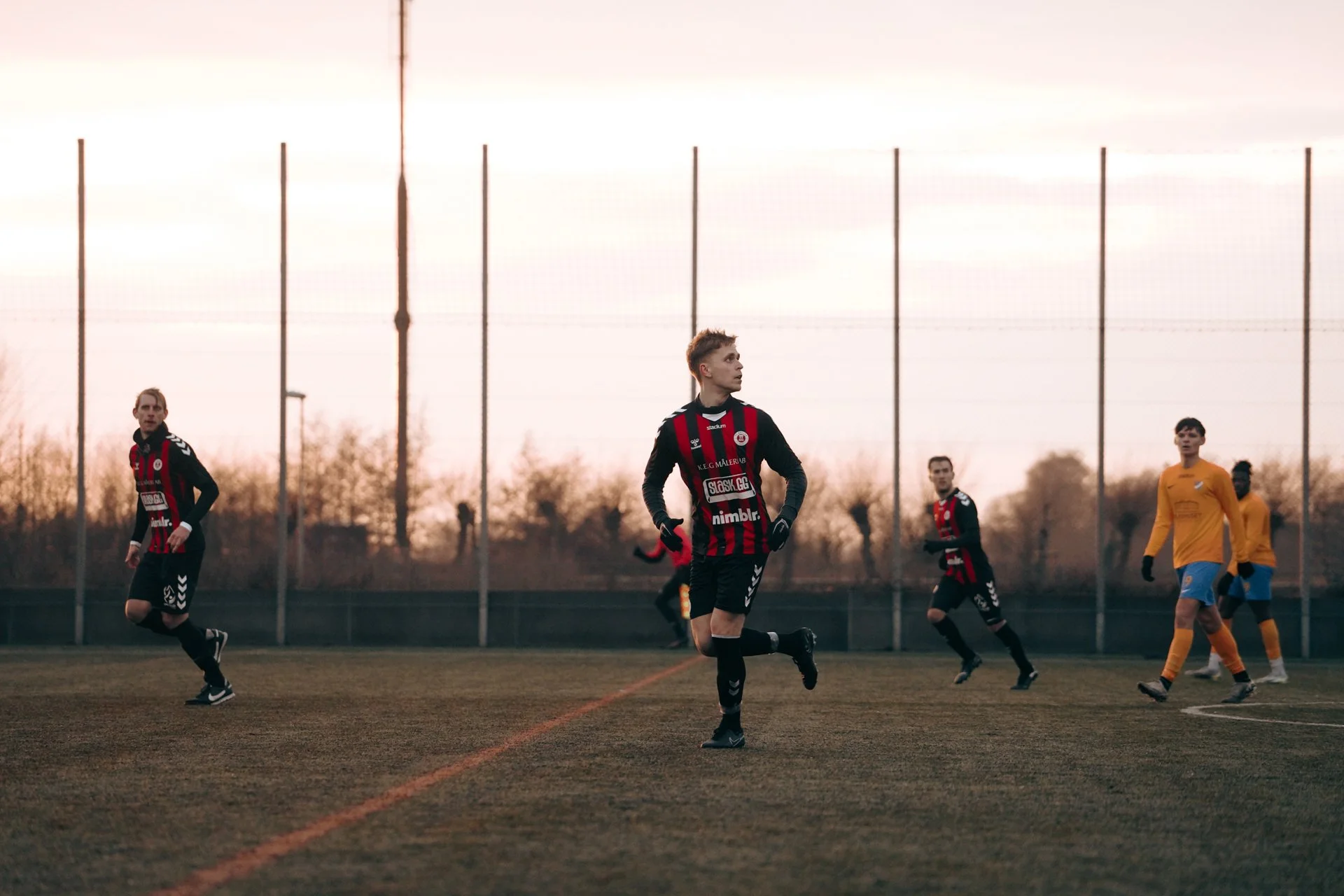 Football at Klagshamns IP, Malmö.