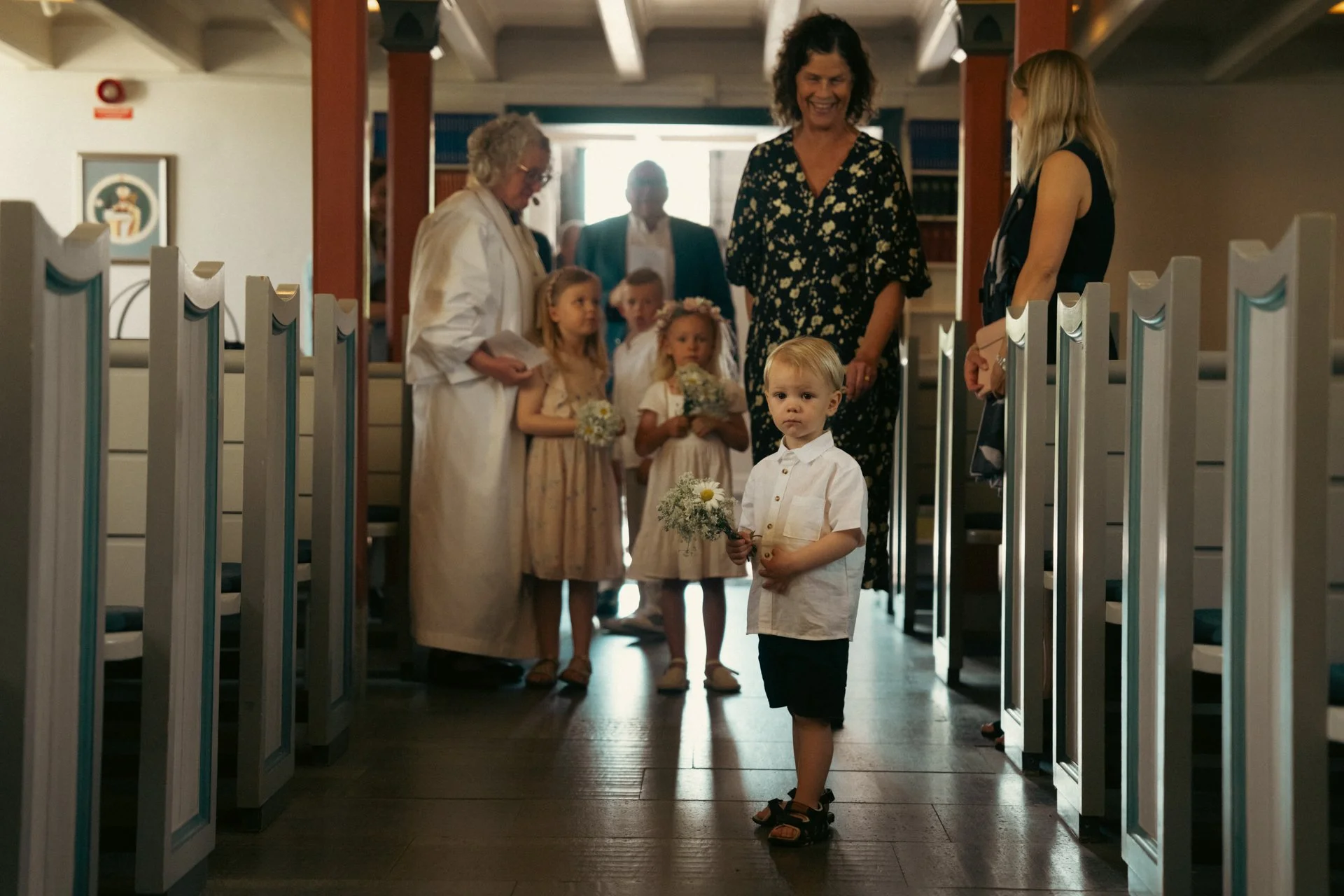 Renewal of vows in Söndrum Church, Halmstad.