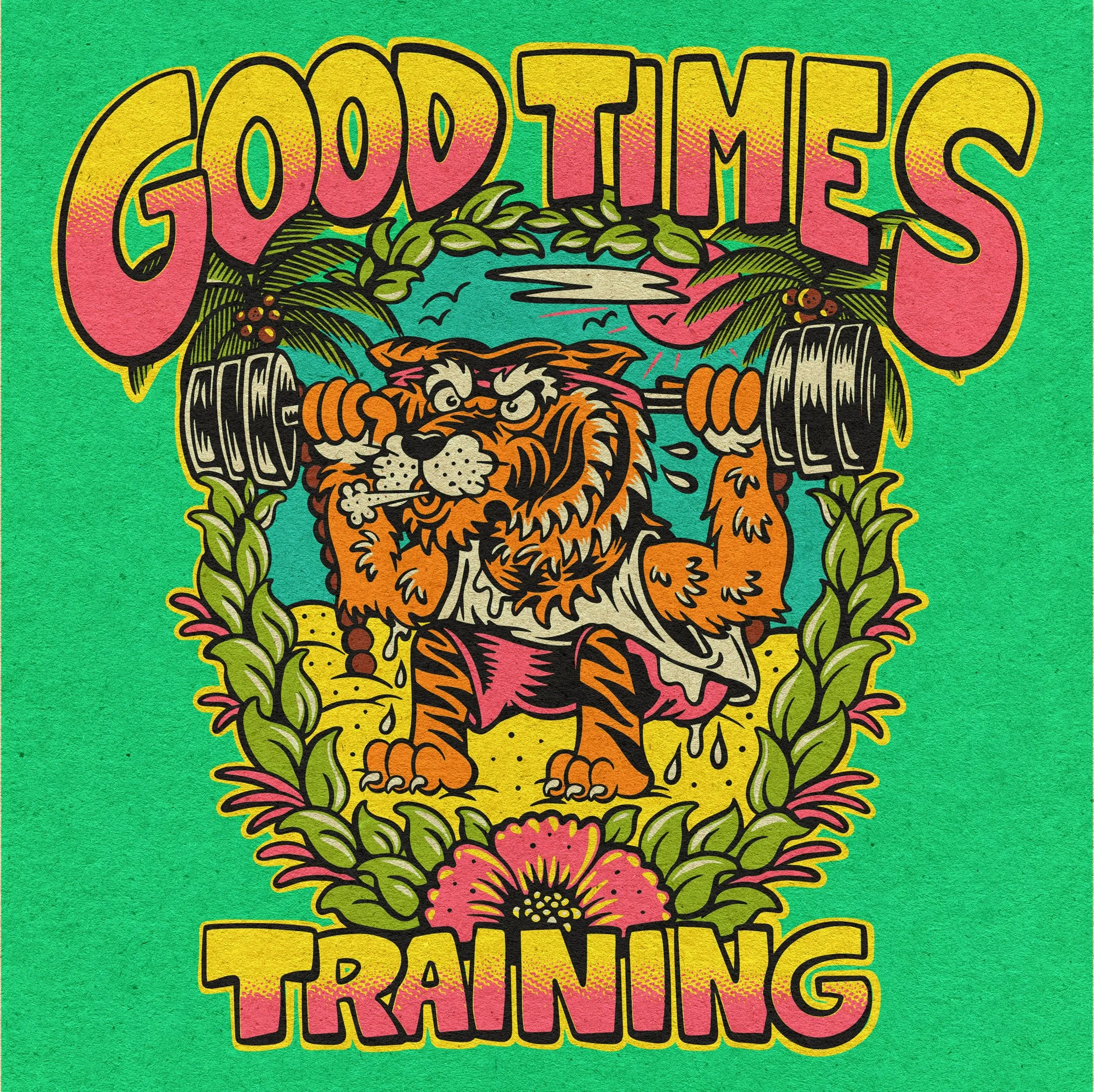 Good Times Training - Joe Tamponi Lowbrow Art & Illustrations