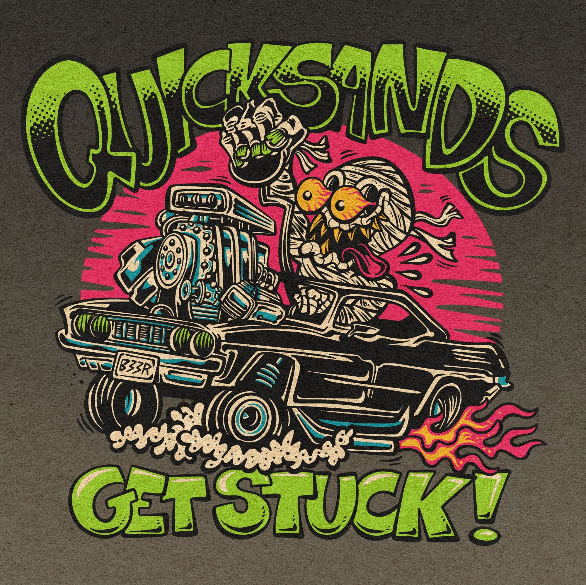 Quicksands - Joe Tamponi Lowbrow Art & Illustrations