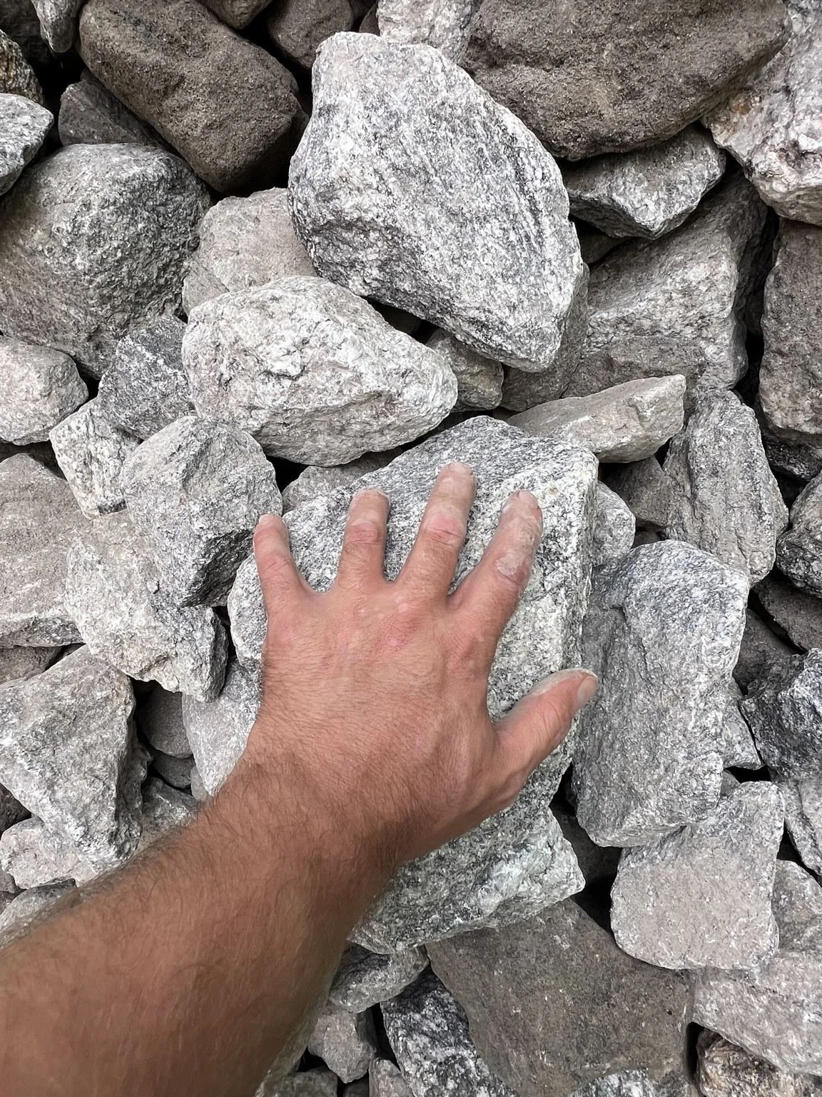 Class A Rip Rap (5”–10”) | Granite Erosion Control Rock