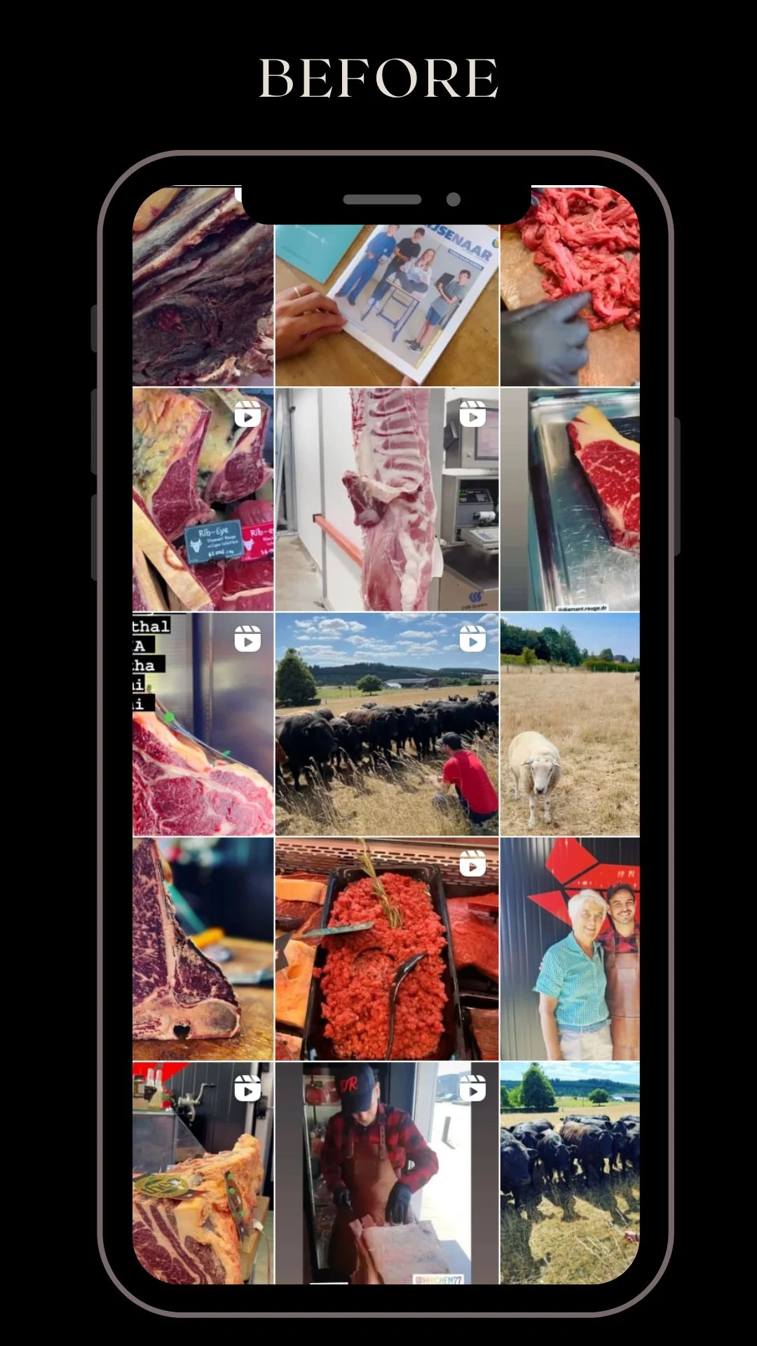 Personal branding photography, creating instagram content and instagram feed, digital marketing