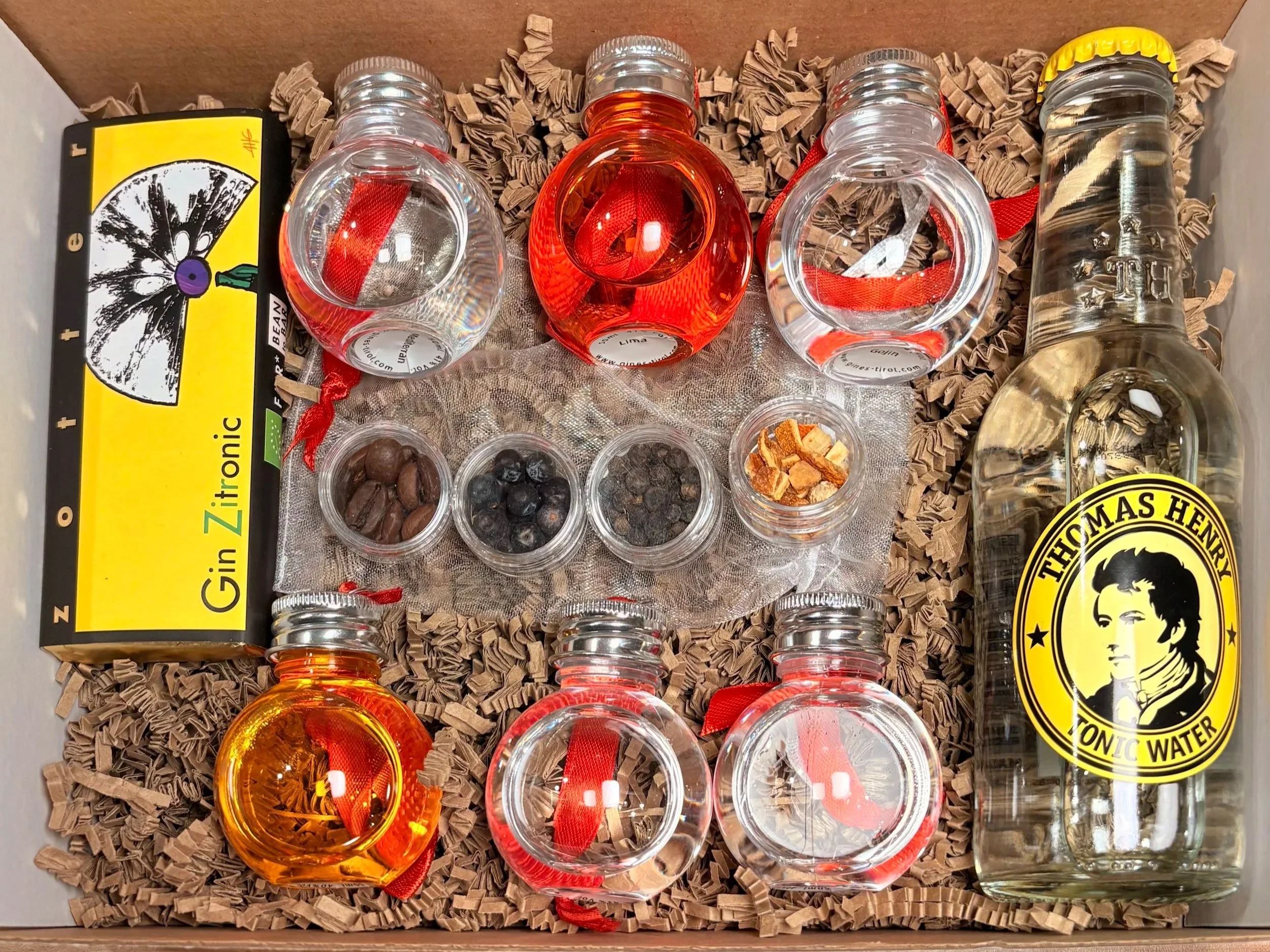 "GIN-gle Bells" komplettes Set