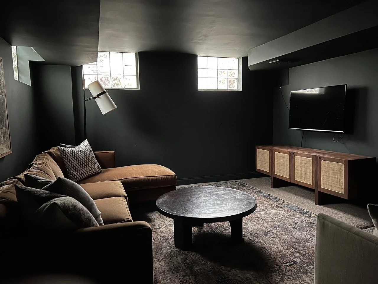 Hyde Park Basement Movie Room