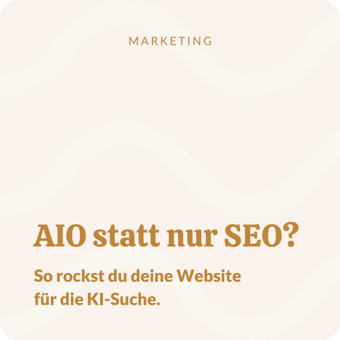 AIO statt nur SEO? So rockst du deine Website für die KI-Suche