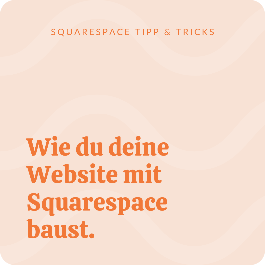 Mit Squarespace starten
