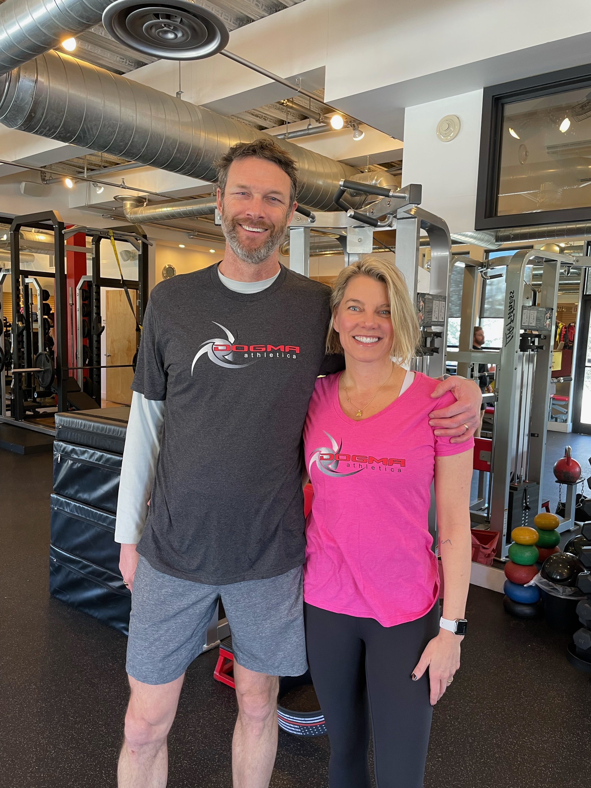Dogma Athletica February members of the month.  Celebrating fitness training in Avon, Edwards and the Vail Valley Colorado
