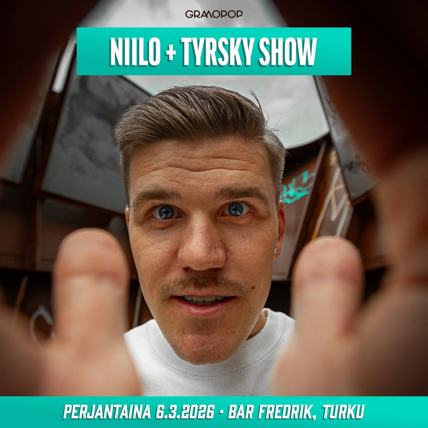 Niilo esiintyy Turun Bar Fredrikissä perjantaina 6.3.2026