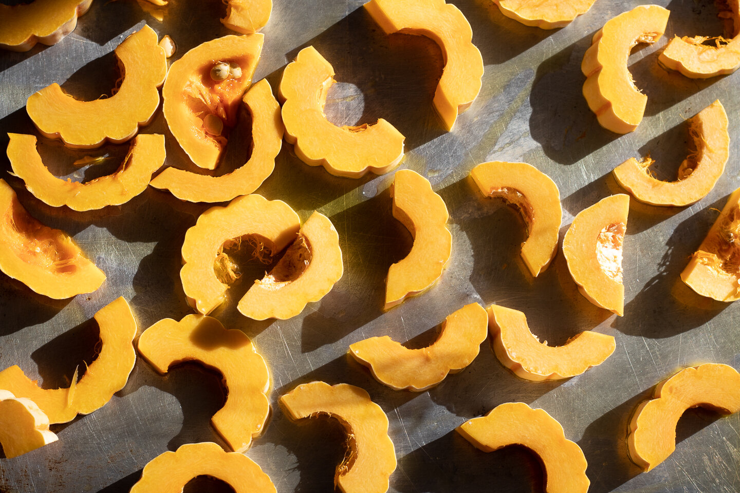 A Pared Down Thanksgiving - Perfect Roasted Delicata Squash