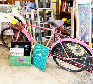 pink bike