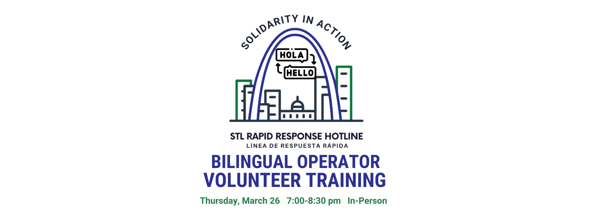 Bilingual Rapid Response Hotline Operator In-Person Training