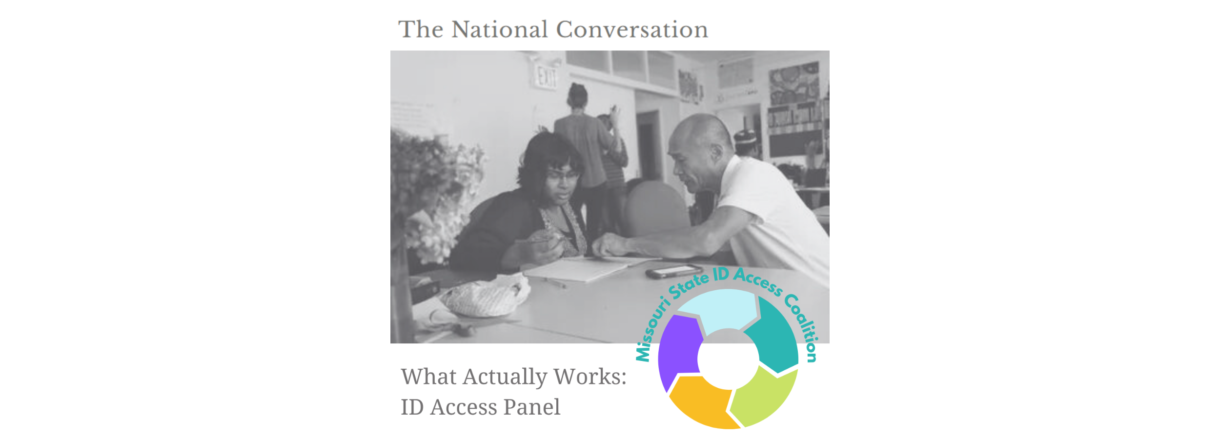 The National Conversation About IDs- What Actually Works: ID Access Panel