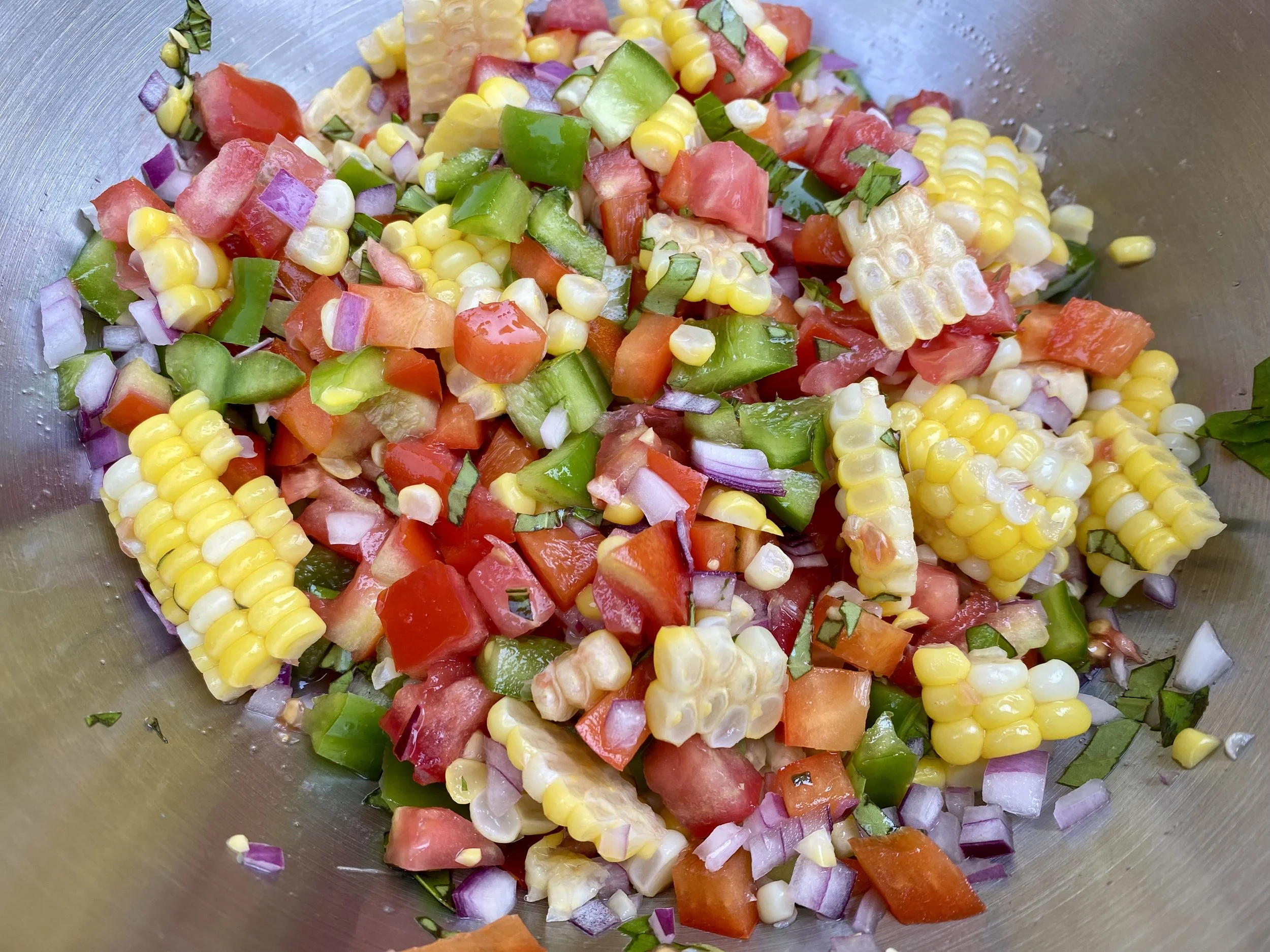 Colorful Corn Salsa