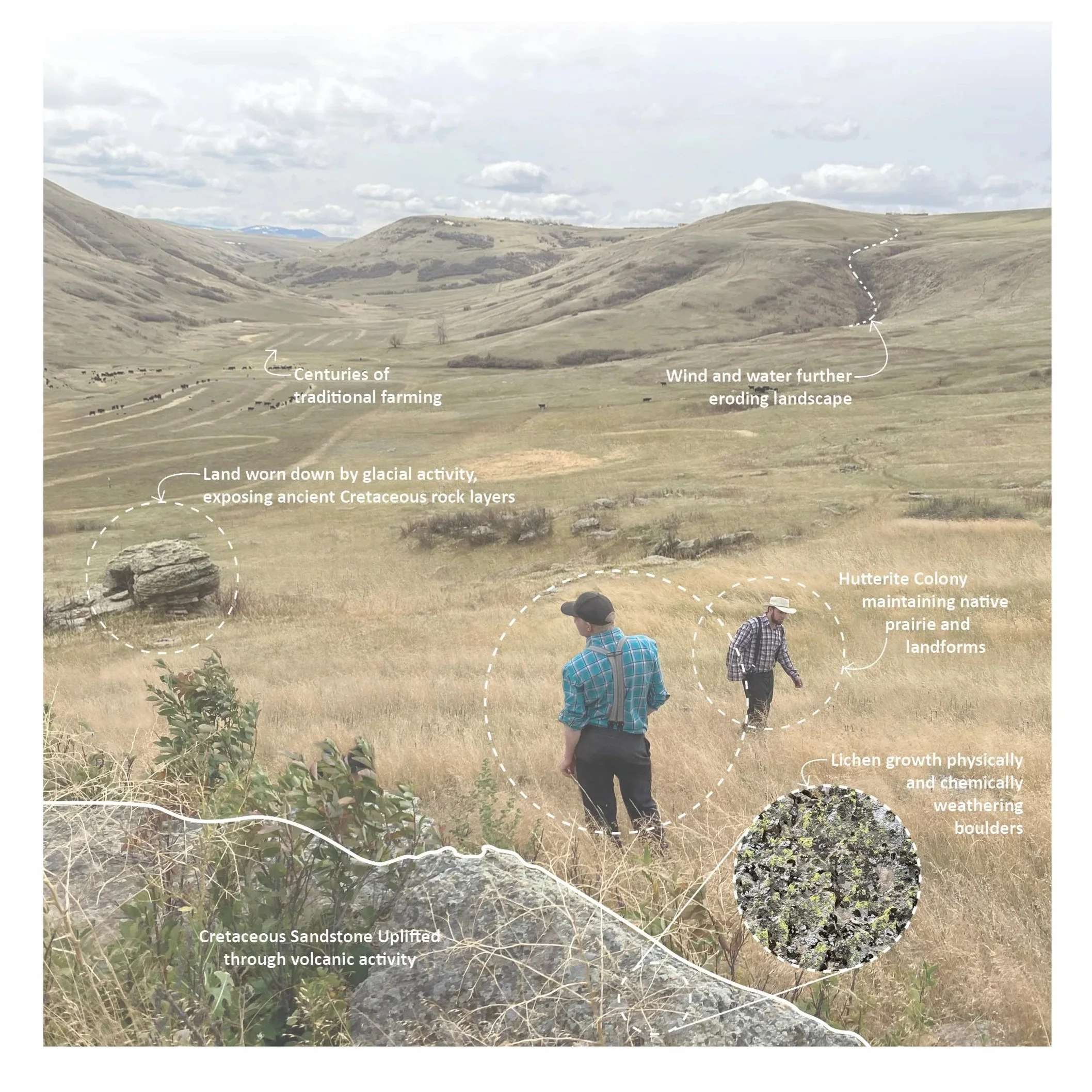 Boulder sourcing in the west-central Montana region