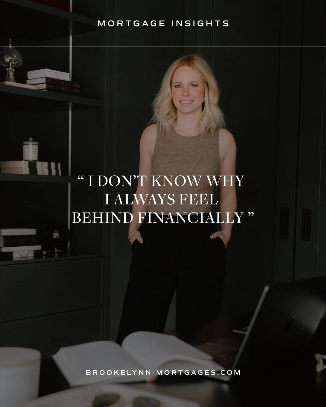 I talk to people everyday who feel like they are behind financially&hellip; and honestly, I understand why. 

If you spend more than 10mins on the internet looking for financial advice, you&rsquo;ll see completely opposite opinions about almost every