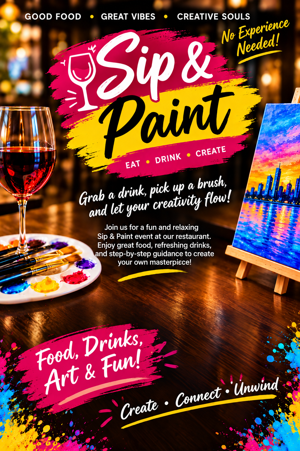 Sip and Paint