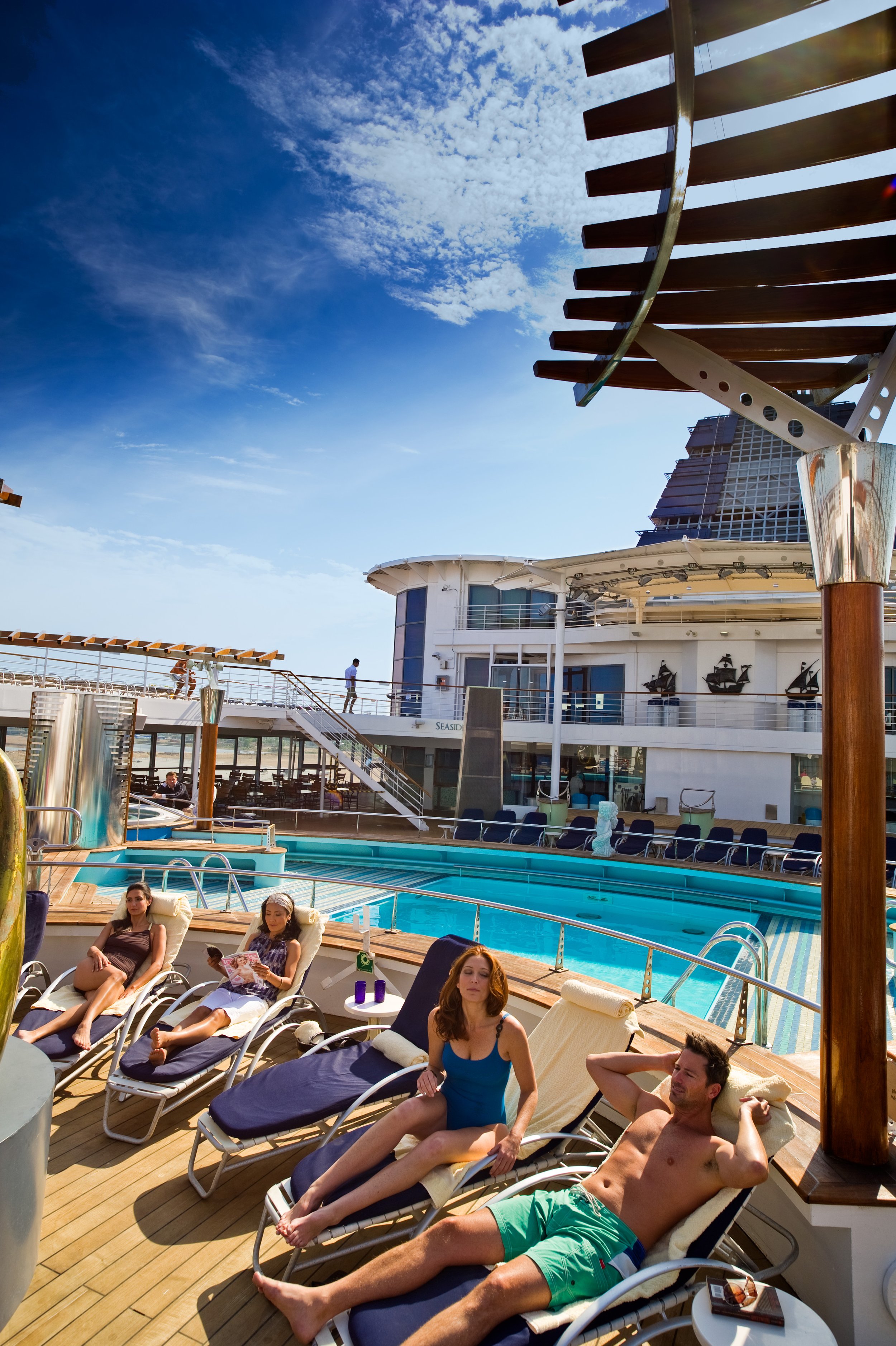 Celebrity Silhouette Pool Deck