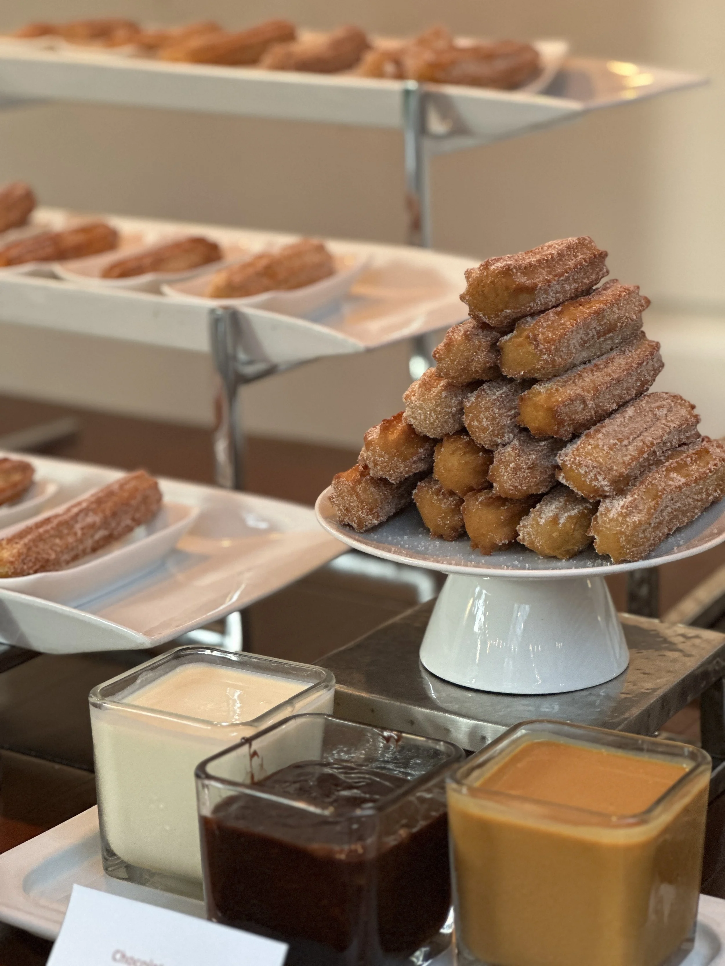 Destination Wedding UNICO 20 87 Riviera Maya Mexico, churros cocktail party