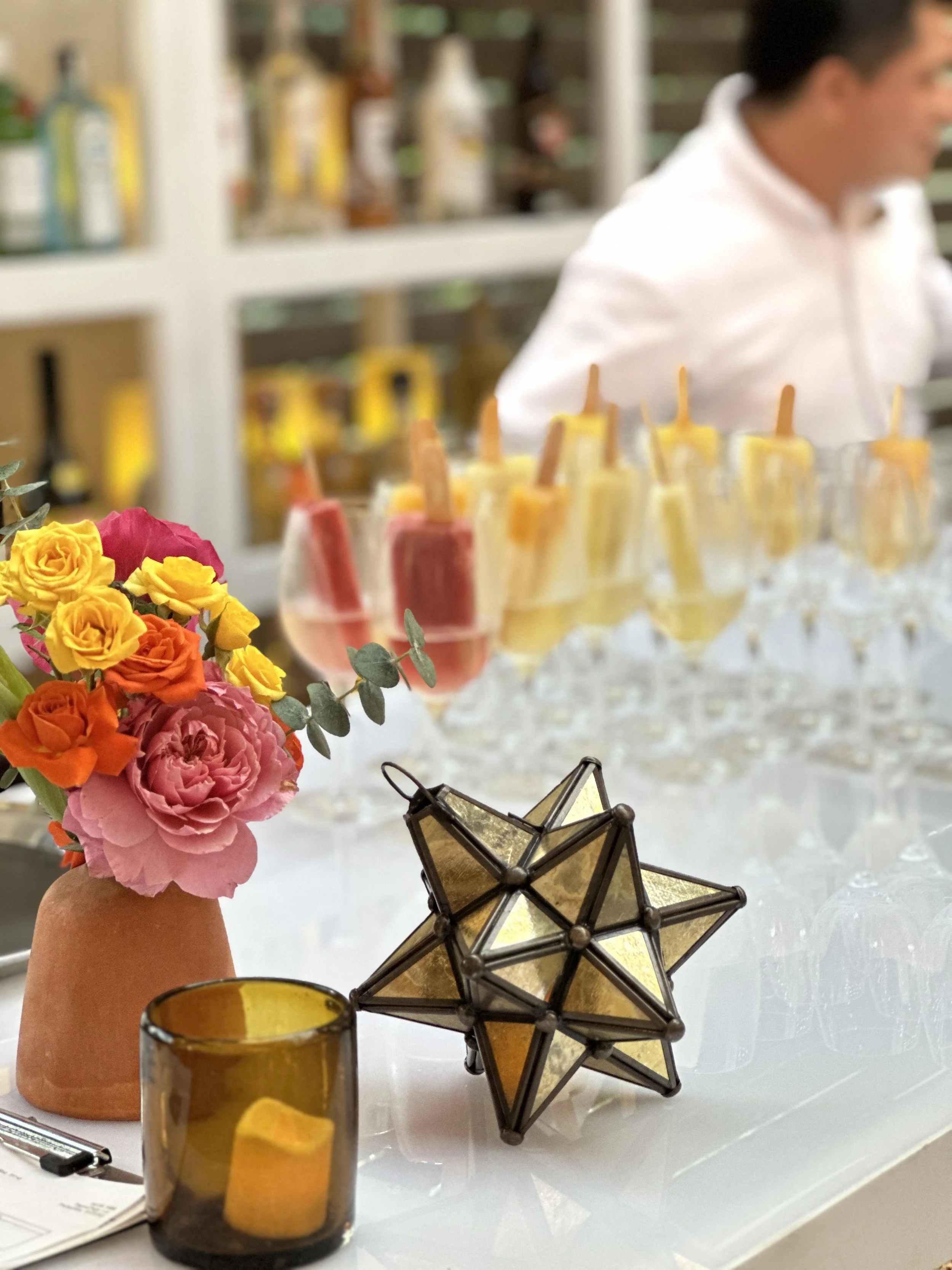 Destination Wedding UNICO 20 87 Riviera Maya Mexico, popsicle cocktail party