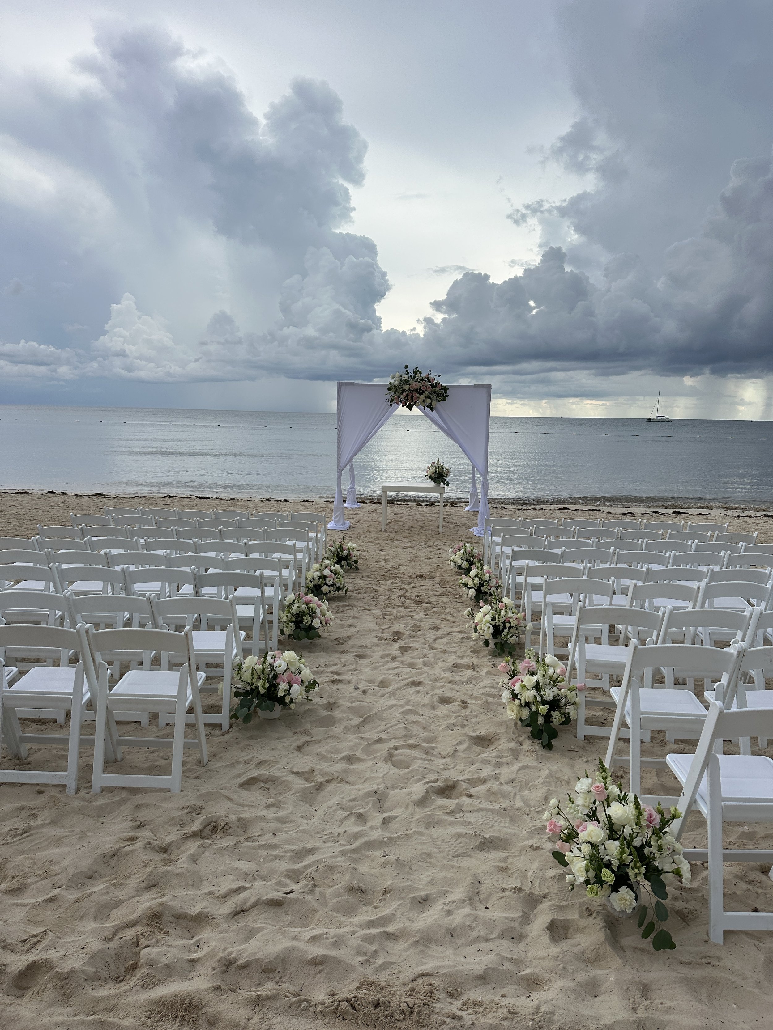Destination wedding Dreams Jade, Riviera Maya, Mexico, Beach wedding