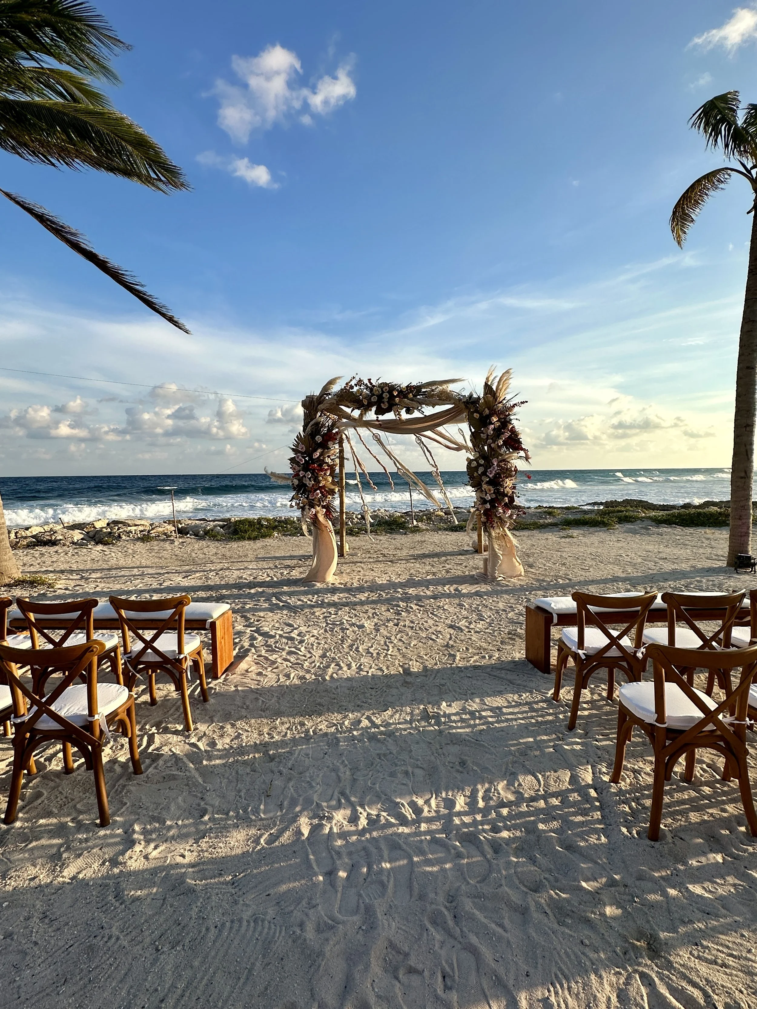 Destination wedding Hilton Tulum, Riviera Maya, Mexico, beach wedding