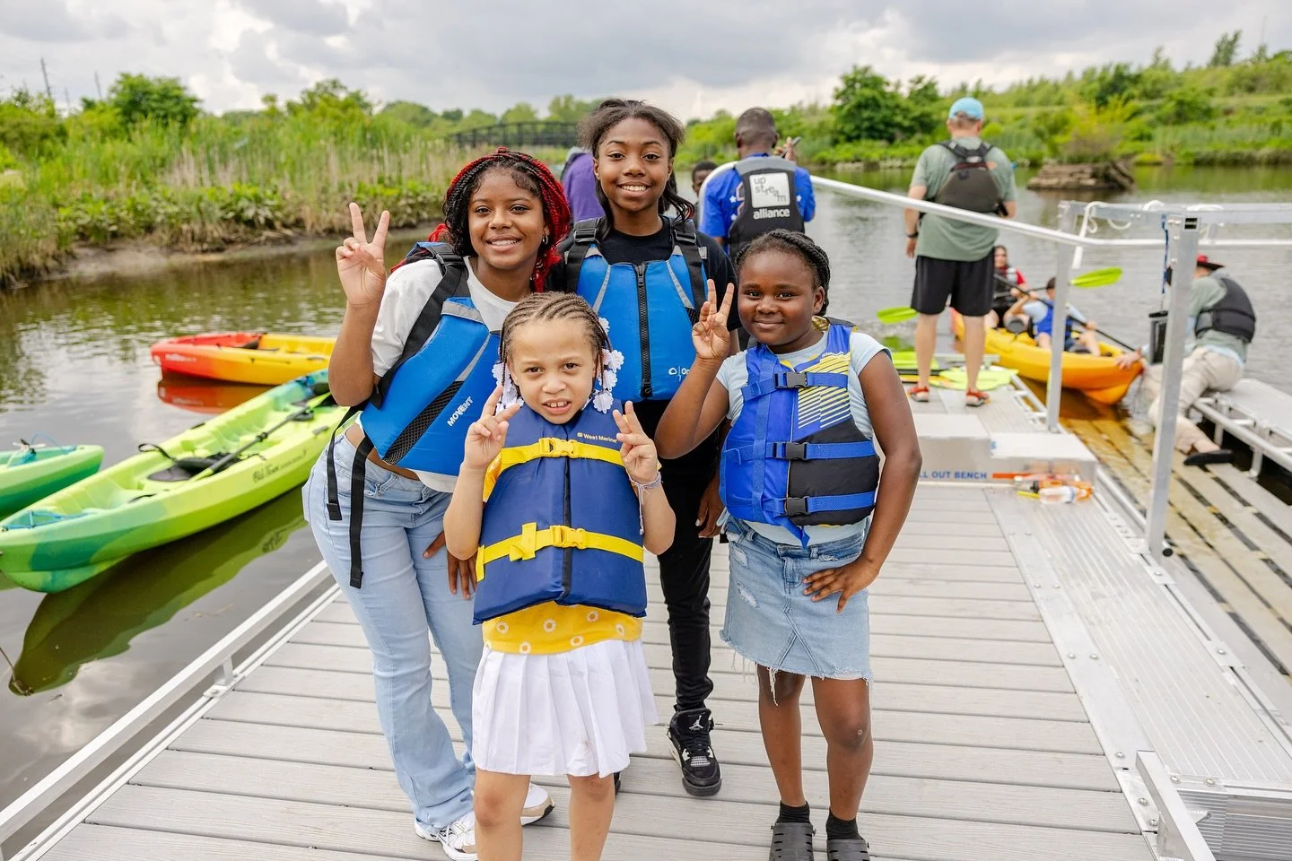We had an amazing time on June 7th celebrating the Grand Opening of the Cooper River Water Trail!🌊🛶

Huge thanks to all the incredible partners and organizations who came out and made the day so special. Between UA and UrbanPromise, we got over 180