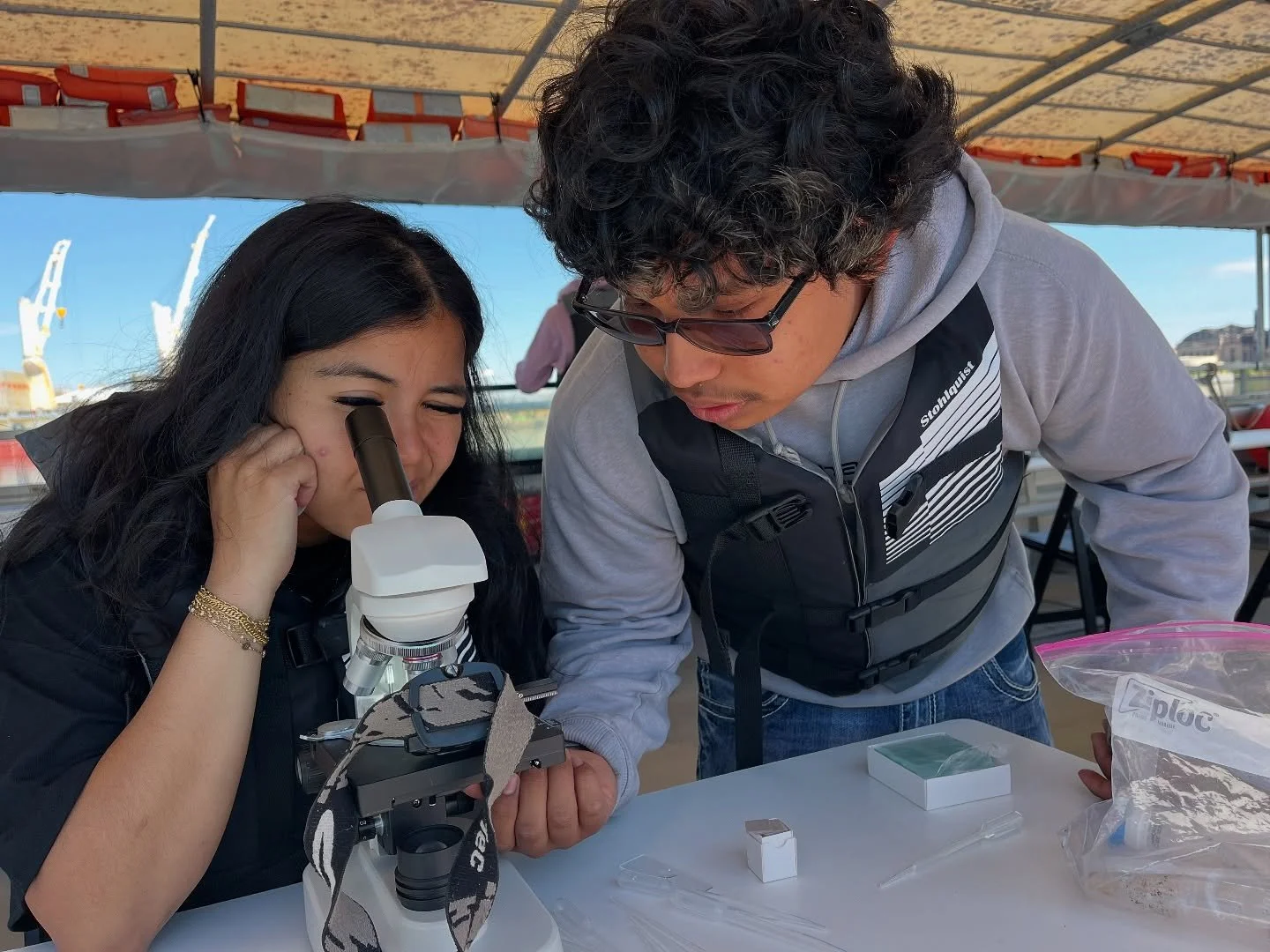 In just 10 days, UA ran 12 trips aboard Escape (@capewatertours) as part of our Camden Education Program - welcoming students from @camdenpublicschools and @camdencsn for unforgettable on-water experiences on the Delaware River. 🌊🐟

We even tested 