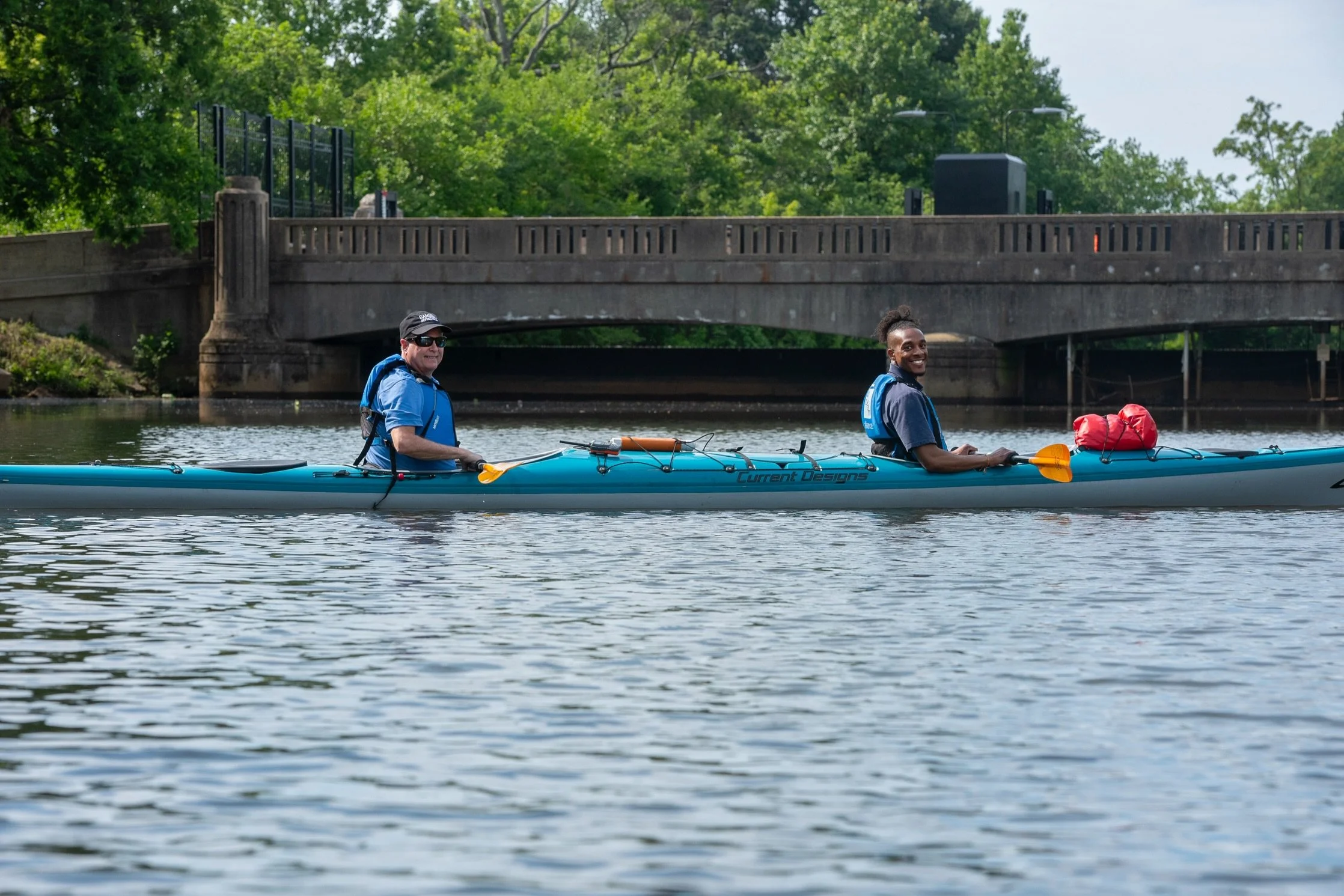 Today UA had the pleasure of hosting Congressman @donaldnorcross on the @cooperriverwatertrail alongside leaders from @camdencountynj and @cityofcamdengovernment , including Camden @mayorcarstarphen 🌊☀️

It was a great day for a paddle, highlighting